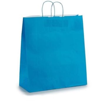 Pincello sac cadeau Hawanna 46 x 16 x 57,5 cm papier bleu