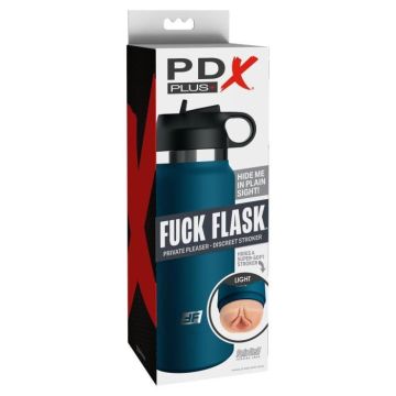 Masturbateur - Pipedream - Fuck Fles Blue Private Pleaser - Beige - Avec succion - Discret