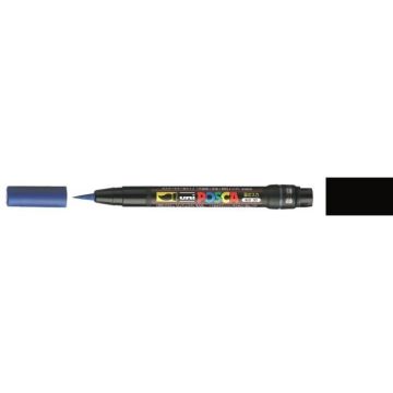 POSCA Marqueur Pinceau Brush Bleu Foncé