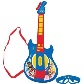 * Une super guitare électronique Pat patrouille et des lunettes avec micro pour découvrir la musique en s'amusant et avec style !