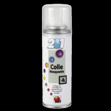 Colle en spray Odif 201 spécial serviette 250ml