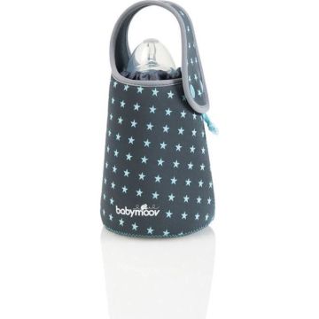 BABYMOOV Chauffe-biberon autonome, évolutif, housse isotherme, facile à transporter, gris