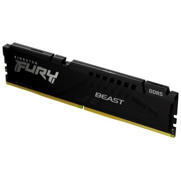 Mémoire Kingston FURY Beast DDR5 32Go 6400MT/s CL32 DIMM - Noir