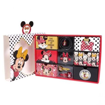 Coffret beauté - Minnie - Surprise - 31x26x4 cm - Multicomposition - Couleur rose