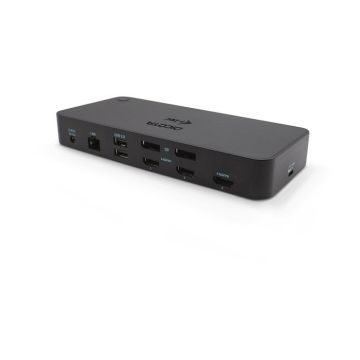 Station d'accueil - DICOTA - USB-C 12-en-1 - 5K Résolution - PD 100W - Blanc