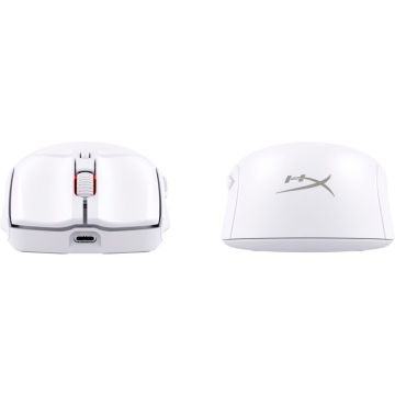 Souris sans fil - HyperX - Pulsefire Haste 2 - 26000 DPI - 6 boutons - RGB Blanc