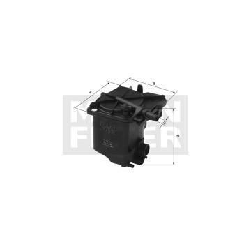 MANN FILTER Filtre à carburant WK939/2