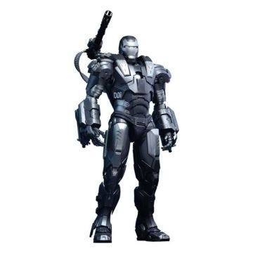 Figurine - HOT TOYS - IRON MAN 2 MOVIE MASTERPIECE 1-6 WAR MACHINE - Articulée et éclairante