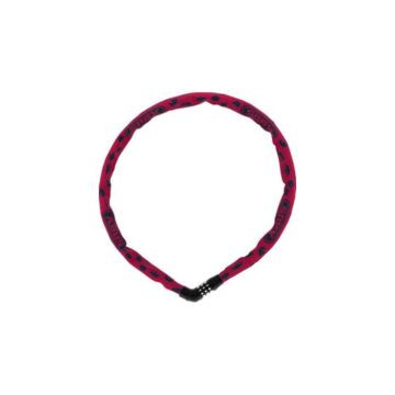 Antivol chaîne Abus steel-o-chain 4804C/75 symbols - rose