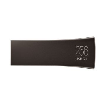 Clé USB - SAMSUNG - BAR Plus - 256 Go - USB 3.1 Type A - Gris Titane