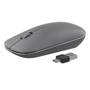 TNB MWMACPRO - Souris sans fil TRIPLE CONNECT iClick Gris