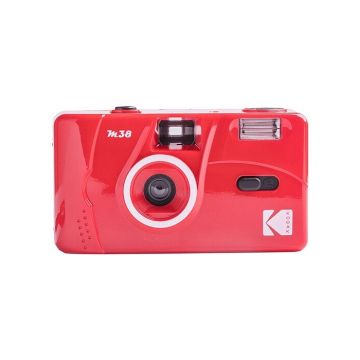 Appareil photo argentique - KODAK - M38 - 35mm - Rouge - Réutilisable