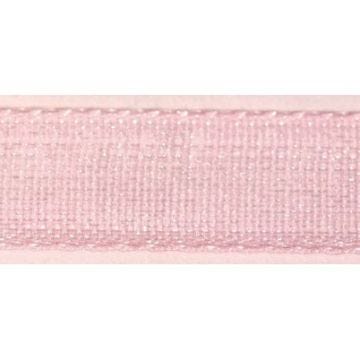 Ruban organdi - Rose - 15 mm - 10 m - Rayher