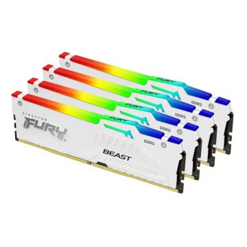 Kit de mise à niveau DDR5 DIMM 64GB - KINGSTON - FURY Bst W RGB - 5600 MHz - ECC - Dual channel