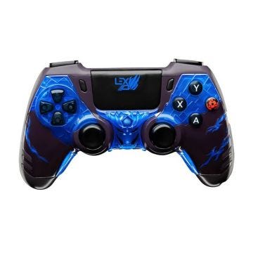 Lexip x Tsume - Manette Madara - Naruto Shippuden - Connection sans-fil 2.4GHz via USB dongle - 4 palettes programmables - Pour PC