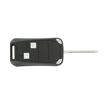 COQUE CLE ADAPTABLE TOYOTA 2 BOUTONS LAME CRANTEE RETRACTABLE