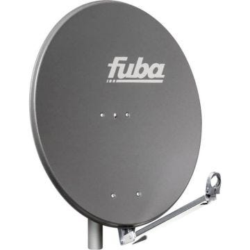Antenne SAT fuba - Gris - Matériau du réflecteur en aluminium anthracite