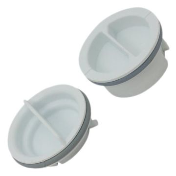 Kit 2 bouchons de rincage (98668-15051) - Lave-vaisselle - ARISTON HOTPOINT, INDESIT, SCHOLTES, ELECTROLUX (10147)