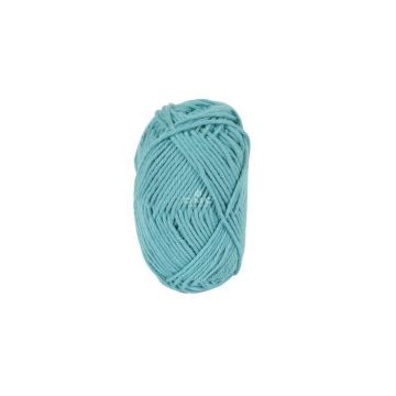 Fil à crocheter - DMC - Natura Happy Cotton - 3mm - 20g - Couleur bleu 784