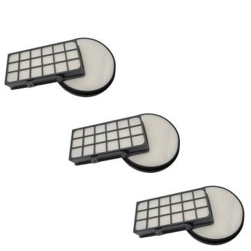 Lot de trois Kit filtres X-TREM POWER CYCLONIC - Aspirateur - ROWENTA (170673)