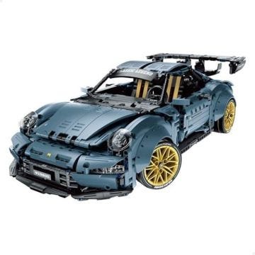 Jeu de Construction - COLORBABY - Voiture de Sport - 1882 pièces - Échelle 1:10 - Assemblage précis
