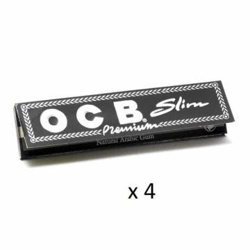 Lot De 4 Paquets De Feuilles Longues Ocb Slim Premium