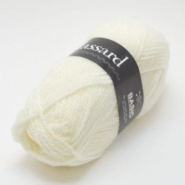 Laine Plassard Basic 327 Ecru - Plassard Blanc