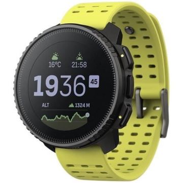 Montre connectée sport GPS - ALTIMETRE - SUUNTO - VERTICAL - Black Lime - Diamètre écran 49 mm