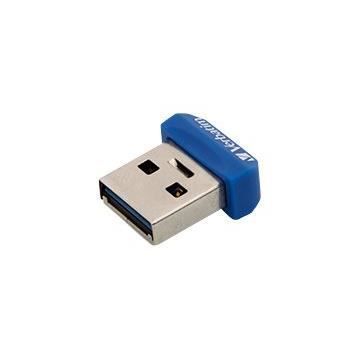 VERBATIM Clé USB Store 'n' Stay NANO - 64 Go - USB 3.0 - bleu