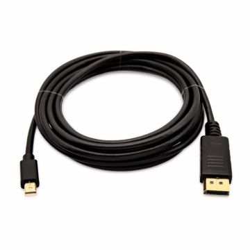 V7 - V7MDP2DP-03M-BLK-1E - DisplayPort-Kabel - Mini DisplayPort (M) zu DisplayPort (M) - 3 m - Schwarz