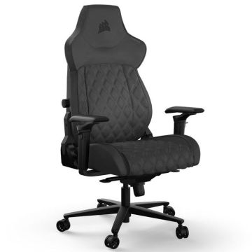 Siège gamer - CORSAIR - TC500 Luxe Shadow - Tissu - Inclinaison 160° - Accoudoirs 4D
