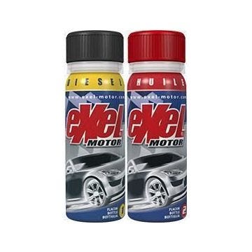 Additif EXEL Motor NG -bidose diesel + huile- -2x50ml- - Additif EXEL Motor NG (bidose diesel + huile) (2x50ml)