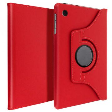 Étui pour tablette - AKASHI - TAB A8 - Rouge - Folio - Protection contre chocs et rayures
