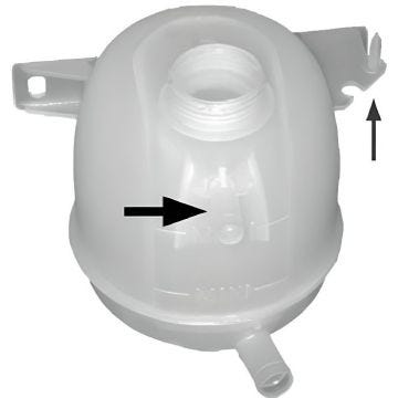 VASE EXPANSION POUR CLIO II / KANGOO 1.2 - 1.4 - 1.5 dCi - 1.6 - 1.9 dTi (98>05)