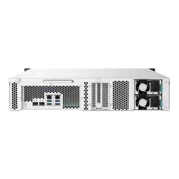 QNAP TS-1232PXU-RP-4G 12-Bay NAS AL324 TS-1232PXU-RP-4G 12-Bay rackmount NAS AL324 4Go DDR4 UDIMM RAM SATA 6Gb/s 2x 10GbE SFP+ 2x