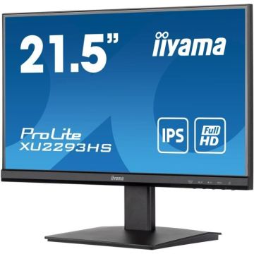 Ecran PC - IIYAMA XU2293HS-B5 - 22" FHD - Dalle IPS - 3 ms - 75Hz - HDMI / DisplayPort