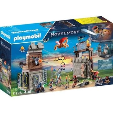 PLAYMOBIL 71298 Tournoi des Chevaliers Novelmore- Rejoignez le tournoi et plongez dans une aventure chevaleresque - Avec un dragon,