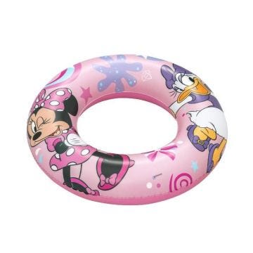 Bouée Gonflable Enfant Bestway Minnie Mouse 48 cm - Rose - PVC Haute Qualité