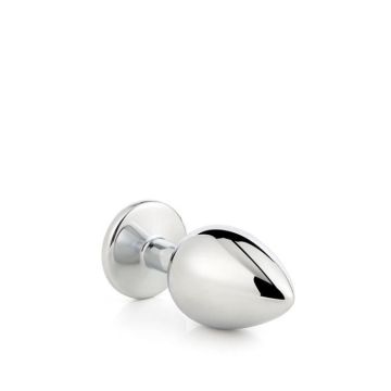 Plug Dream Toys-Love Love Silver Plug Small