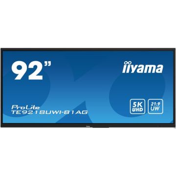 Écran LCD - iiyama - ProLite TE9218UWI-B1AG - 92 pouces - 5K - Écran tactile multi-touch