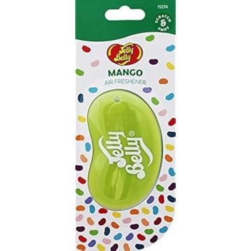 Ambientador - JELLY BELLY - Mango - Longue durée - Pour voiture, maison ou bureau - Jaune