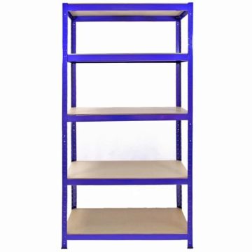 5 x 90cm Grange bleue utilitaire Grange étagères de garage étagères 4200kg