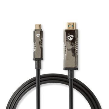 Nedis Câble USB Type-C™ vers HDMI™ COA Connecteur Type-C™ Mâle vers HDMI™ 50,0 m Noir