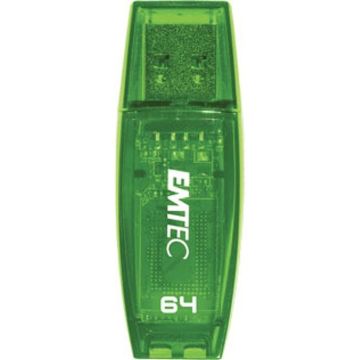 Clé USB 64GB EMTEC C410 (Vert) USB 2.0