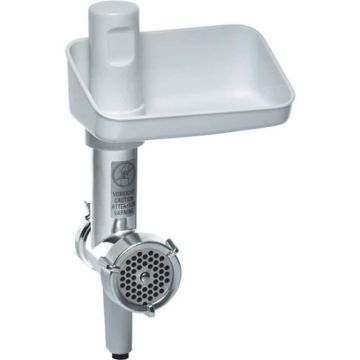 Hachoir à viande pour Kitchen Machine MUM5 - BOSCH - MUZ5FW1 - Disque ajouré en inox (diamètre 4.5 mm)