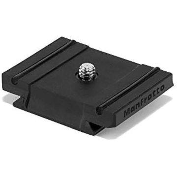 Manfrotto 200LT-PL-PRO Plateau Photo Ultraléger en Technopolymère Compatible RC2 et Arca avec Modules en Caoutchouc pour Appareils