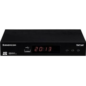 SAGEM DS81 Adaptateur TNT Satellelite HD - Noir