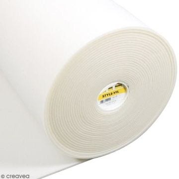 Entoilage Vlieseline molletonné - Style Vil Blanc - Au mètre (sur mesure)