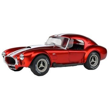 Voiture Miniature de Collection - SOLIDO - SHELBY Cobra 427 MKII - 1965 - Rouge / Blanc - 1/18