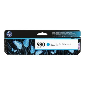 Cartouche d'encre HP 980A - Cyan original - Capacité standard 86.5ml 6.600 pages
